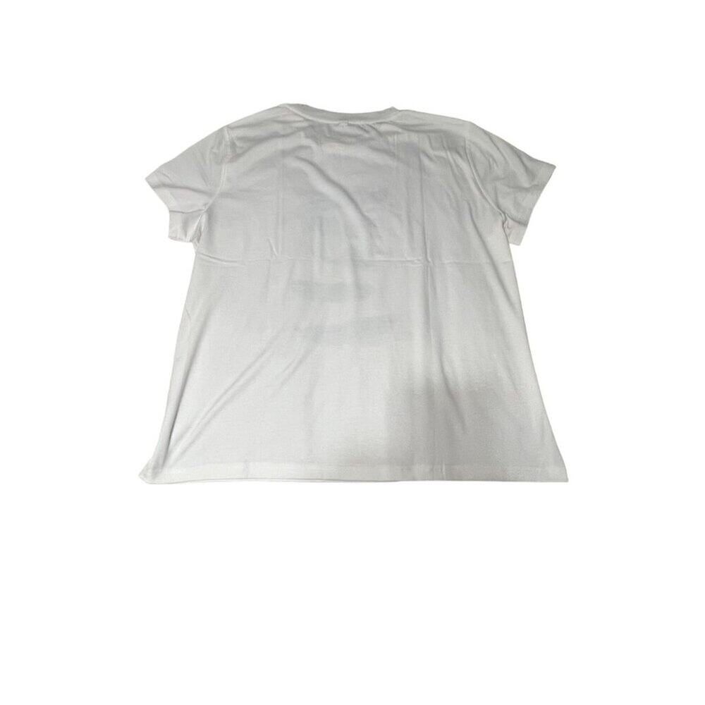 Watercolor Feather Graphic Casual T-shirt Women's Size XL Feather Print Short Sl - Picture 4 of 6